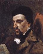 Gustave Courbet Portrait of Urbain Cuenot oil painting reproduction